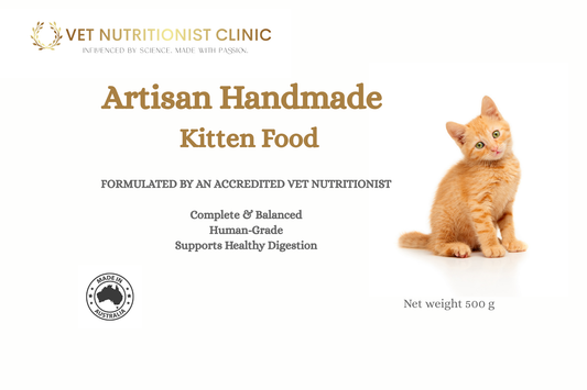 Artisan Handmade Kitten Food